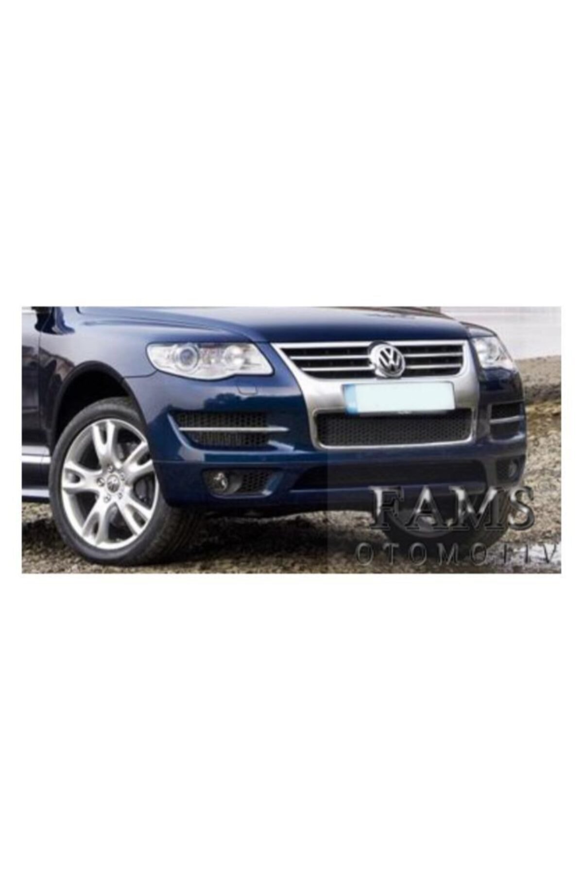 Vw Touareg Krom Ön Panjur 4 Prç, 2002-2007 P, Çelik