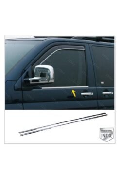 Vw T5 Caravelle Krom Cam Çıtası 2 Prç, 2003-2015 P, Çelik