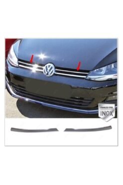 Vw Golf 7 Krom Ön Panjur 2 Prç, 2012-2019 Arası P,çelik (COMFORTLİNE)