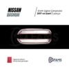 Nissan Qashqai 2017> Egzoz Çerçevesi 2 parça paslanmaz Çelik - Görsel 4
