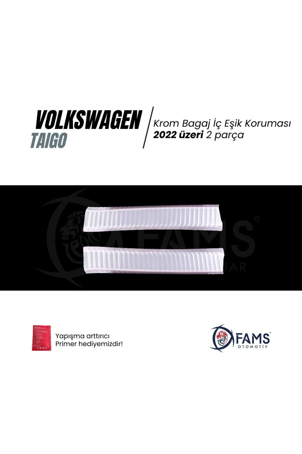 Volkswagen Taigo 2022> Bagaj Iç Eşik Koruma 2 Parça P,çelik - Görsel 2