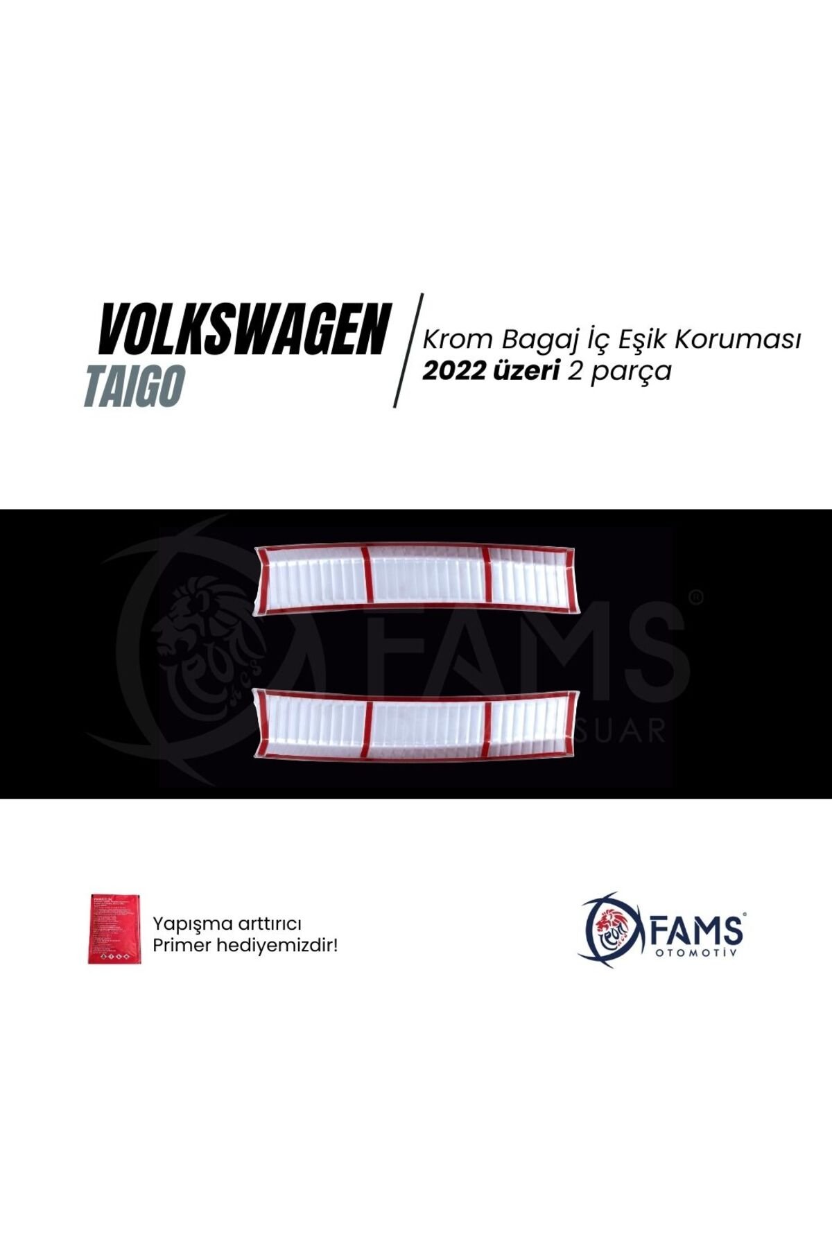 Volkswagen Taigo 2022> Bagaj Iç Eşik Koruma 2 Parça P,çelik - Görsel 3