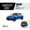 Nissan Juke Krom Yan Kapı Çıtası 2022 Üzeri 4 Parça Paslanmaz Çelik