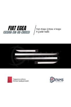 Alternative view of FIAT EGEA TIPO 2015> Yan Kapı Çıtası 4 kapı P,Çelik+ABS (SEDAN-SW-HB-CROSS)