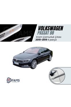 Vw Passat B8 R-line Krom Çamurluk Çıtası 4 Parça 2015-2019