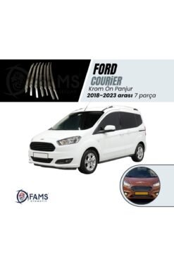 F, Courier Krom Ön Panjur 7 Parça 2018-2023 Paslanmaz Çelik
