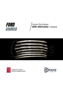 Alternative view of F, Courier Krom Ön Panjur 7 Parça 2018-2023 Paslanmaz Çelik