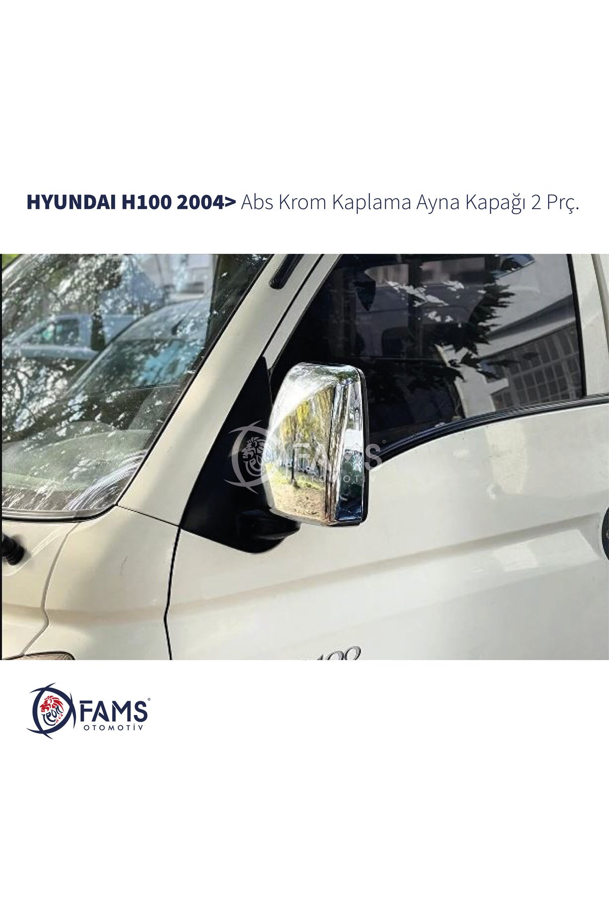 Hyundai H100 Abs Krom Ayna Kapağı 2 Parça 2004>