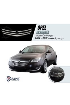 Opel Insignia Krom Ön Panjur 4 Parça 2014-2017 Paslanmaz Çelik