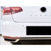 VW Passat B8.5 Krom Arka Tampon Alt Çıta 3 Parça 2019> Paslanmaz Çelik - Görsel 2