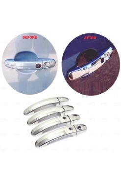 F, Focus 3 Krom Kapı Kolu 4 Kapı 2010-2018 Paslanmaz Çelik (SENSÖRLÜ) Uyumlu