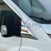 Ford Transit Krom Kelebek Cam Nikelajı 2 Parça 2013> Paslanmaz Çelik Uyumlu - Görsel 4