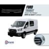 F, Transit Krom Ön Panjur 4 Parça 2019 Ve Üzeri Paslanmaz Çelik Uyumlu