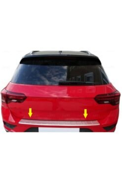 Vw Uyumlu T-roc Krom Arka Tampon Eşiği 2017 Üzeri Paslanmaz Çelik