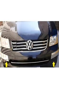 Vw T5 Transporter Krom Tampon Kaşı 2 Parça 2003-2010 Arası Paslanmaz Çelik