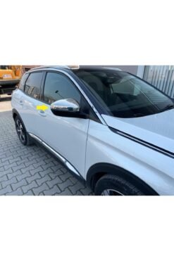 Peugeot 3008 Krom Ayna Kapağı 2 Parça 2016 Ve Üzeri Paslanmaz Çelik