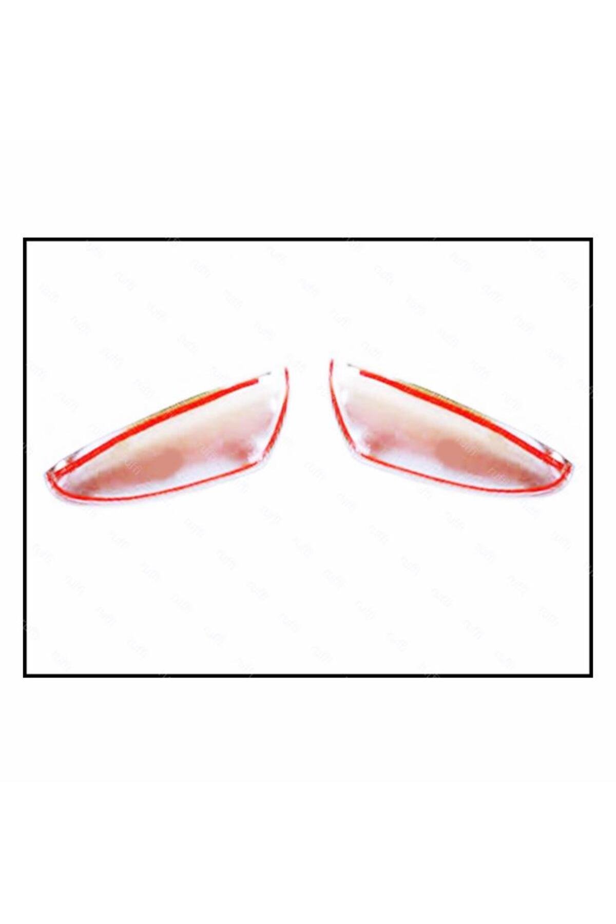 Nissan Qashqai J10 Krom Ayna Kapağı 2 Parça 2007-2014 Paslanmaz Çelik - Görsel 3