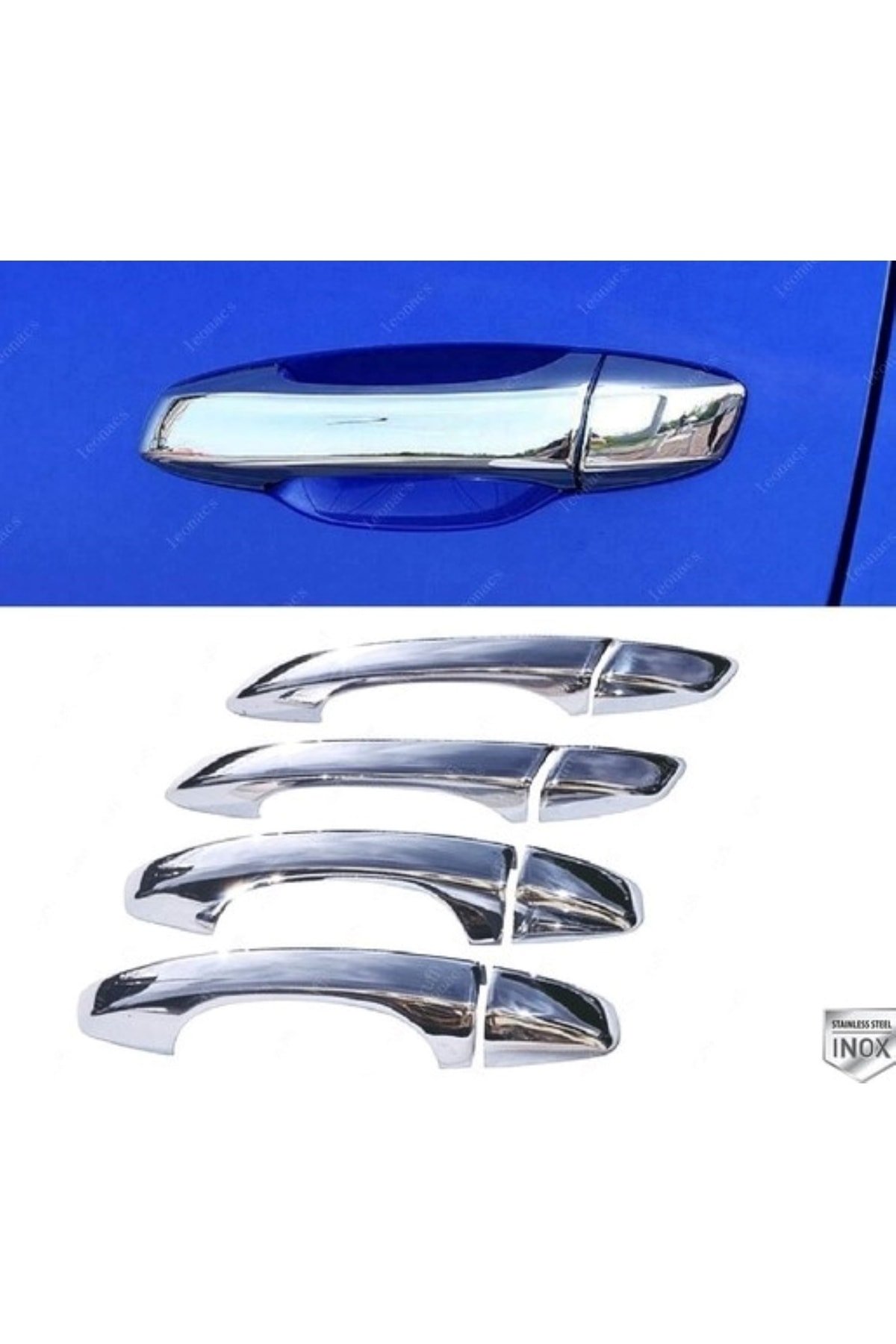 Seat Leon Mk3 Krom Kapı Kolu 4 Kapı 2012 Ve Üzeri Paslanmaz Çelik