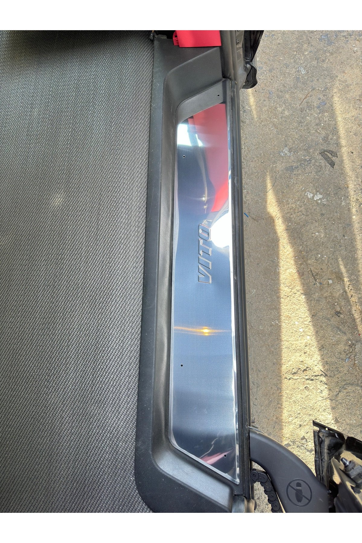 Mercedes Vito W447 Krom Iç Kapı Eşiği 3 Parça 2014> Paslanmaz Çelik