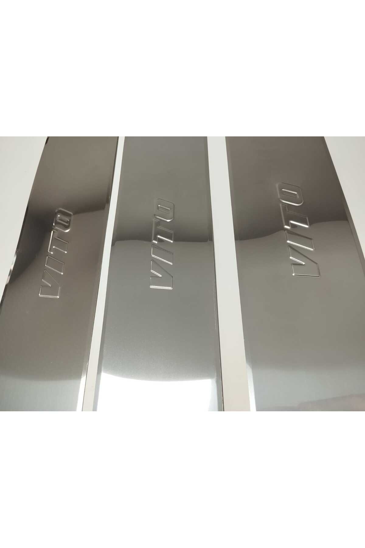 Mercedes Vito W447 Krom Iç Kapı Eşiği 3 Parça 2014> Paslanmaz Çelik - Görsel 5