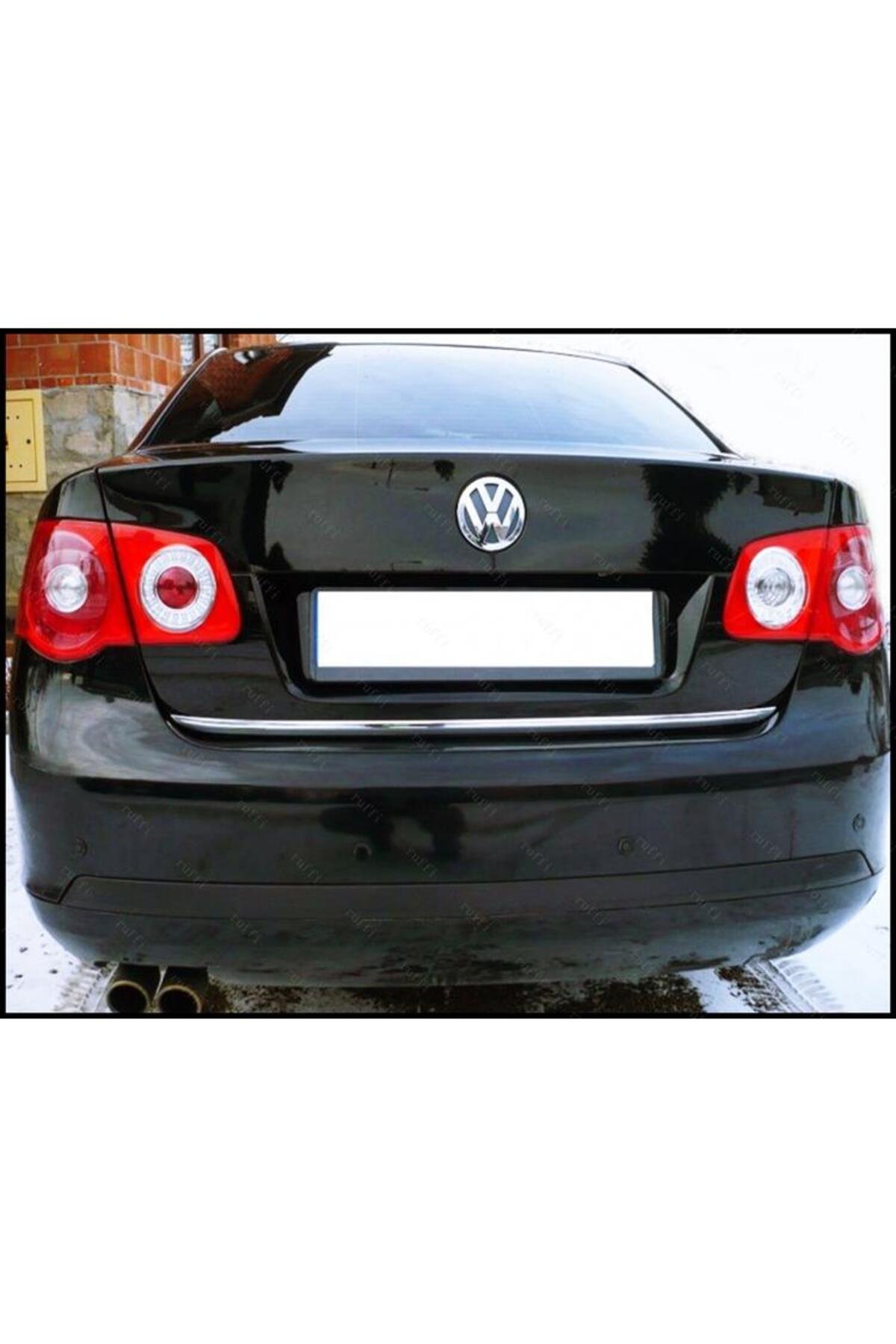 VW Jetta Krom Bagaj Alt Çıtası 2005-2010 Paslanmaz Çelik - Görsel 2