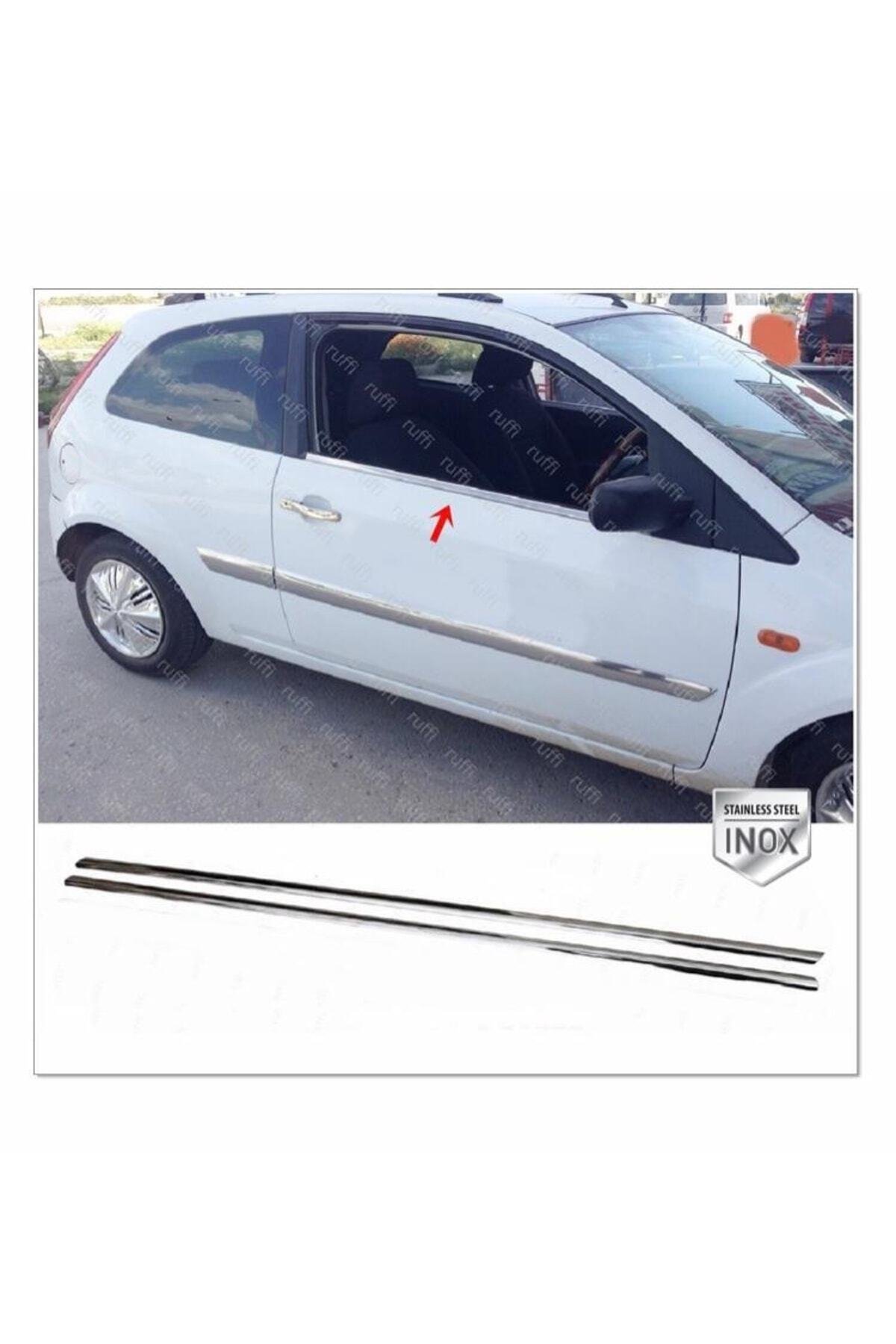 F, Fiesta Krom Cam Çıtası 2 Prç, 2001 - 2008 P, Çelik (COUPE)