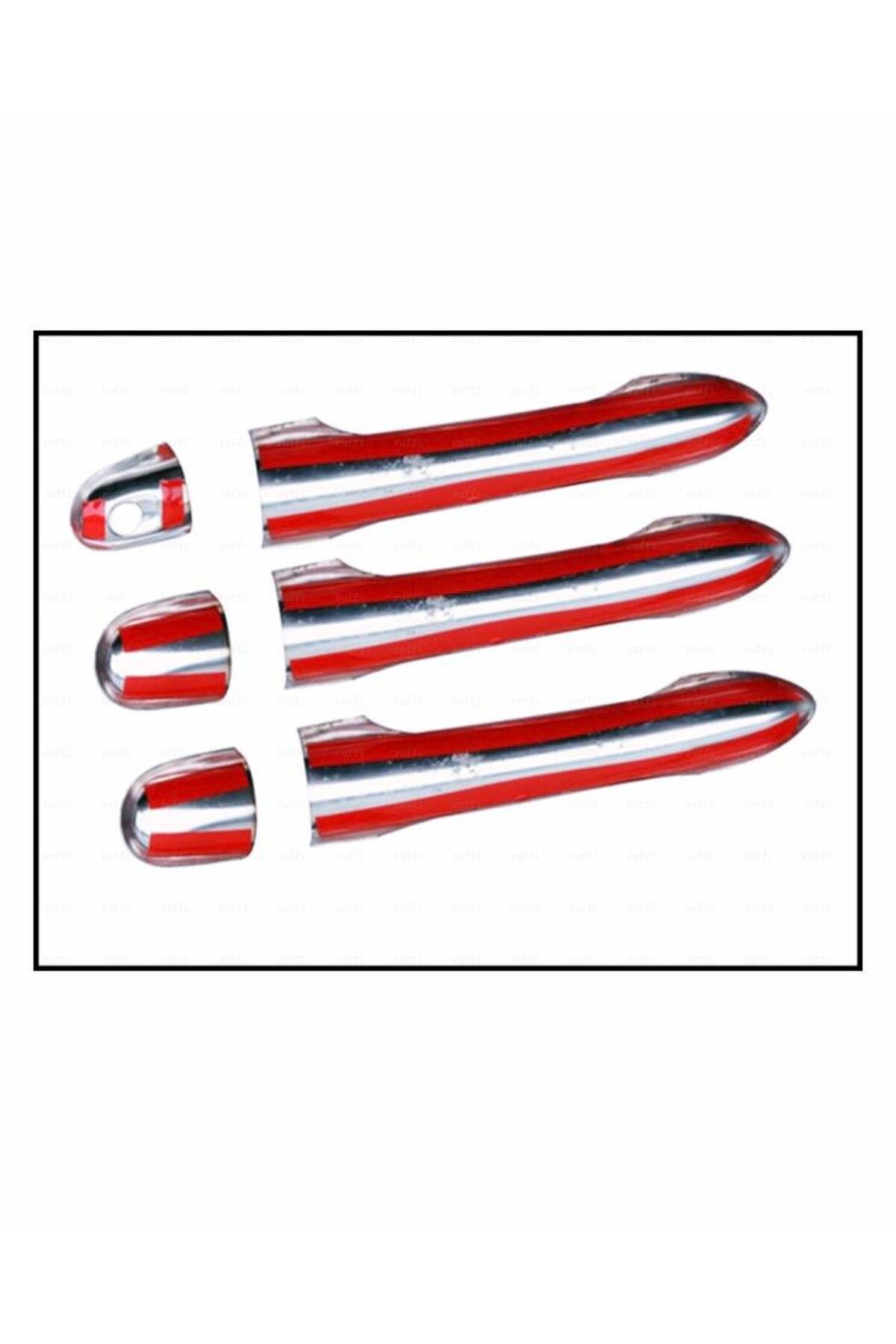 Renault Kangoo Krom Kapı Kolu 3 Kapı 2008> Paslanmaz Çelik - Görsel 3