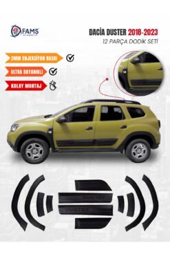 Dacia Duster Uyumlu 2018-2024 Full Dodik Seti 12 Parça (Duster Baskılı)