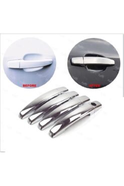 Chevrolet Cruze Sedan Uyumlu Krom Kapı Kolu 4 Kapı 2009 Ve Üzeri Paslanmaz Çelik