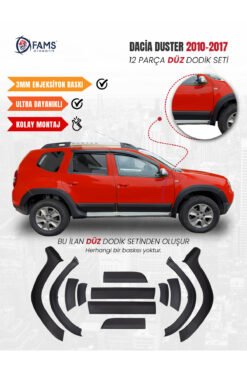Dacia Duster 2010-2017 Uyumlu Dodik Seti 12 Parça (Baskısız) Düz