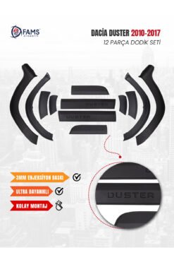 Alternative view of Dacia Duster Uyumlu 2010-2017 Full Dodik Seti 12 Parça (Duster Baskılı)