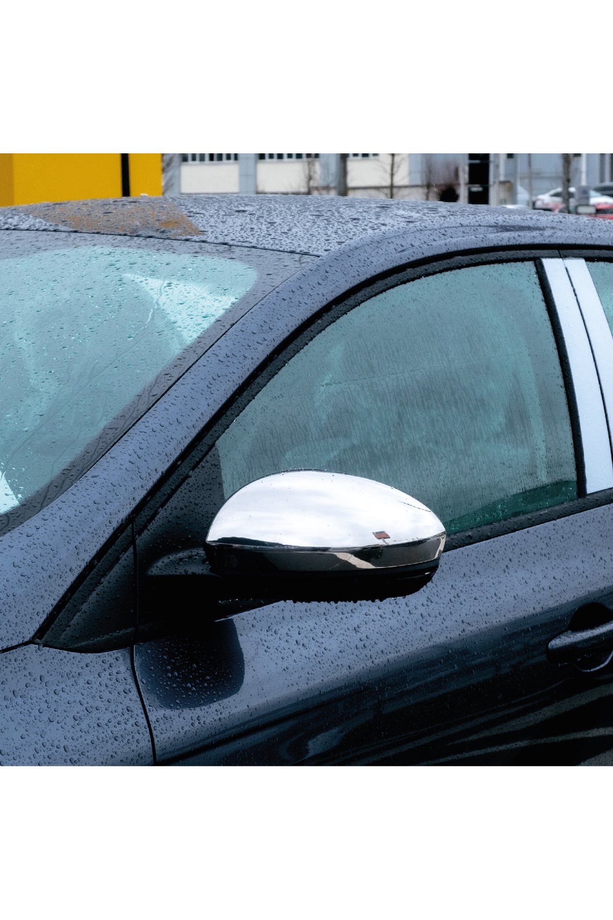 Renault Megane 4 Krom Ayna Kapağı 2 Parça 2015 Ve Üzeri Paslanmaz Çelik - Görsel 2