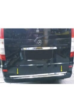 Mercedes Vito-viano W639 Krom Bagaj Alt Çıtası 2003-2014 Arası Paslanmaz Çelik