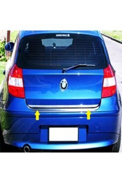 Bmw 1 Seri E87 Krom Alt Bagaj Çıtası 2003-2012 Paslanmaz Çelik