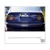 Bmw 5 Series E39 Uyumlu Krom Bagaj Çıtası 1995-2004 Arası Paslanmaz Çelik