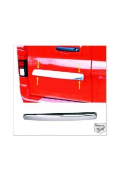 Opel Vivaro 3 Krom Bagaj Çıtası 2014-2019 Arası Paslanmaz Çelik Uyumlu