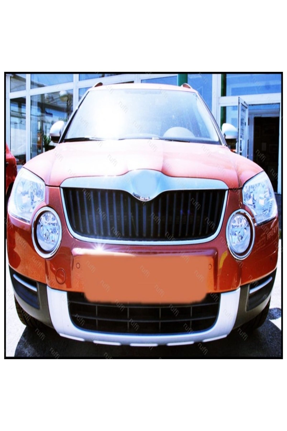 Skoda Yeti Krom Sis Çerçevesi 2 Parça 2009 Üzeri Paslanmaz Çelik