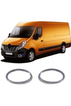 Renaul.t. Master 3 Krom Sis Çerçevesi 2 Parça 2010 Üzeri Paslanmaz Çelik