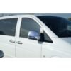 Mercedes Vito W639 Krom Ayna Kapağı 2 Parça 2003-2010 Arası Paslanmaz Çelik - Görsel 2