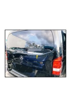 Mercedes Vito W447 Uyumlu Krom Arka Cam Alt Çıtası 2014 Ve Üzeri Paslanmaz Çelik