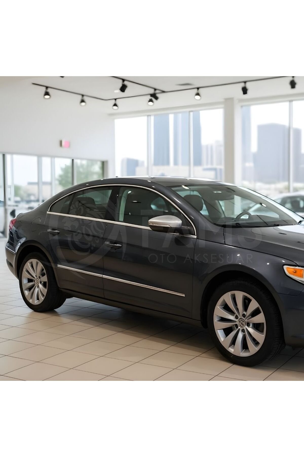 Vw Passat Cc Krom Ayna Kapağı 2009 üzeri 2 Prç, P, Çelik - Görsel 4