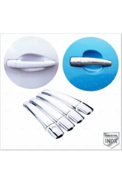 Peugeot 3008 Krom Kapı Kolu 4 Kapı 2009-2016 Paslanmaz Çelik Uyumlu