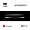 Ford Connect Krom Ön Tampon Çıtası 4 Prç, 2014-2021 Arası Uyumlu Paslanmaz Çelik - Görsel 2
