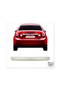 Chevrolet Cruze Sedan Krom Bagaj Çıtası 2009-2016 Arası Paslanmaz Çelik Uyumlu