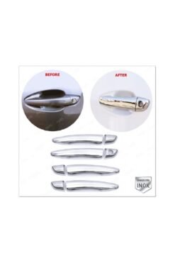 Opel Grandland X Krom Kapı Kolu 4 Kapı 2017 Ve Üzeri Paslanmaz Çelik