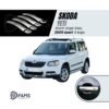 Skoda Yeti Krom Kapı Kolu 2009 Üzeri 4 Kapı P, Çelik (Tek Delik)