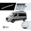 Mercedes Sprinter W907 Krom Bagaj Çıtası 2018 Ve Üzeri Paslanmaz Çelik