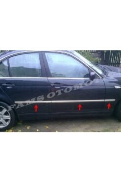 Bmw E-46 Krom Yan Kapı Çıtası 6 Prç, 1998-2007 P,çelik uyumlu