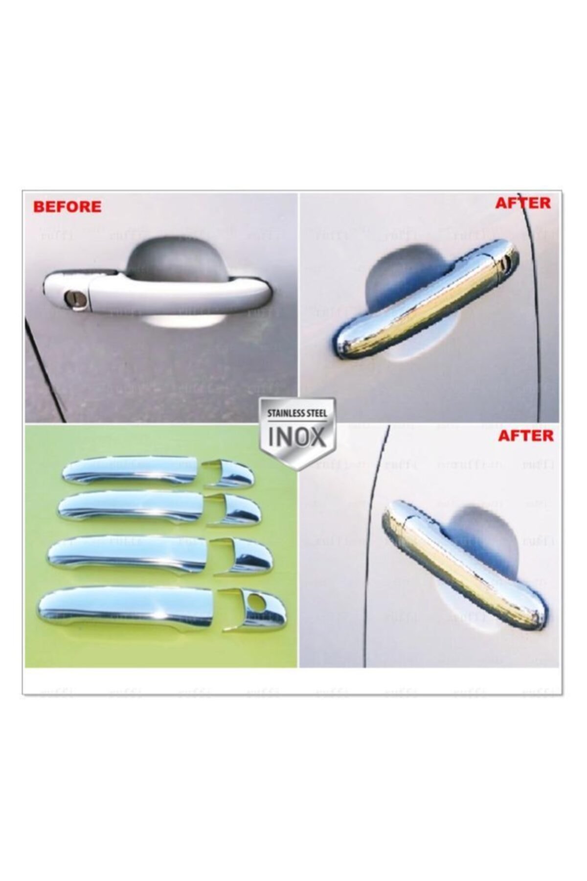 Vw Polo Krom Kapı Kolu 4 Kapı 1994-2001 Arası P, Çelik