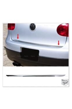Vw Golf 5 Krom Bagaj Alt Çıtası 2004-2009 Arası P,çelik